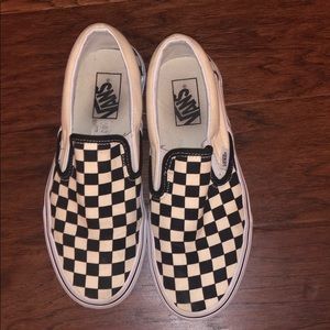 Checkered Vans